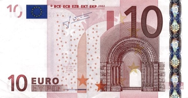 P 9P European Union - 10 Euro (2002-Trichet)